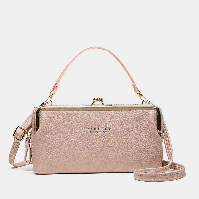 Sac téléphone bandoulière compact à plusieurs compartiments