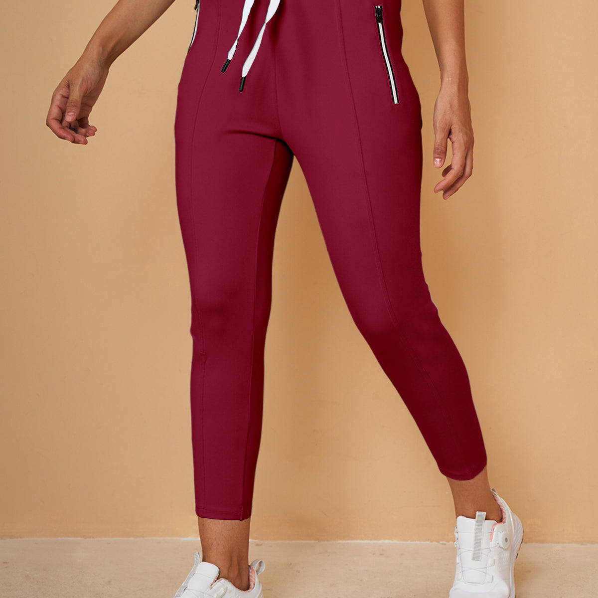 Pantalon Jogger Ajusté Taille Élastique Confort Moderne
