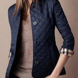 Veste Femme Matelassée Élégante Boutonnée
