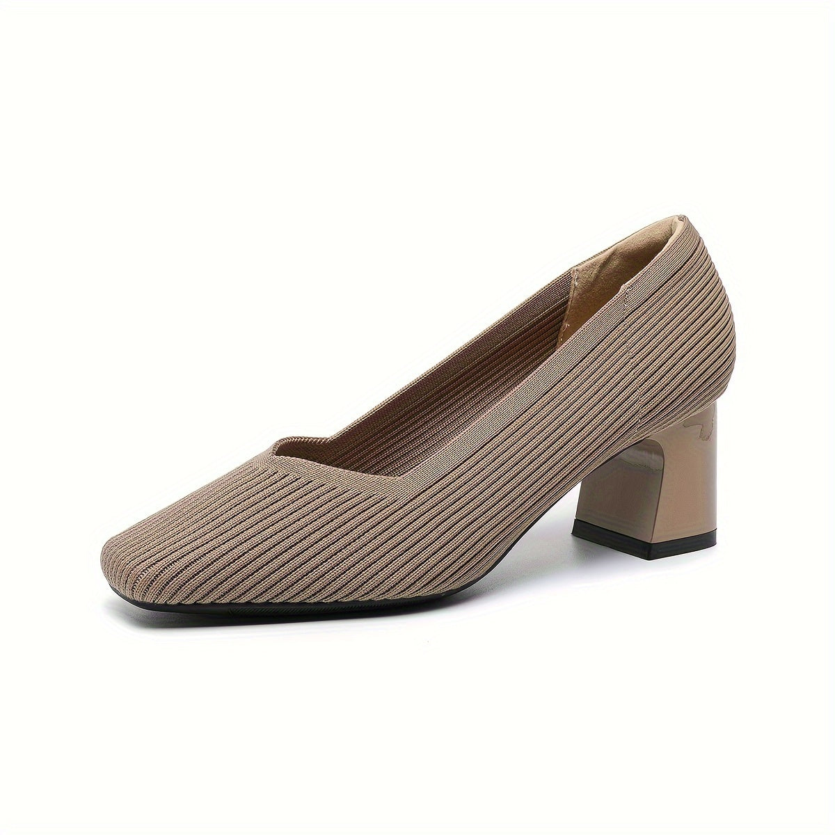 Escarpins Confortables Élégants Talon Carré Style Moderne
