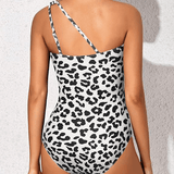 Maillot de Bain Femme Une Pièce Asymétrique