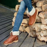 Bottes Femme Fourrées Lacets – Bottes Hiver Chaudes