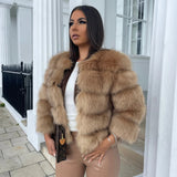 Lacy | Veste en fausse fourrure de haute qualité – Design élégant pour élégance et confort