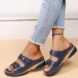 Sandales à Double Boucle Style Casual