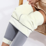 Legging Thermique Doublure Polaire Taille Haute Confort Hiver
