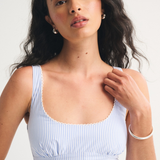 Robe Midi à Pois Sans Manches