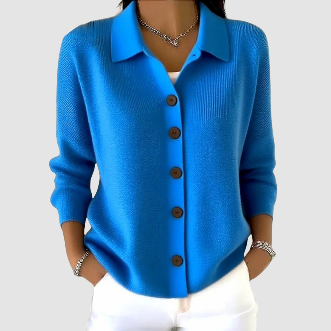 Cardigan Automne Vert Femme