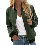 Let Bomberjakke Casual Stil Komfort Let Pasform