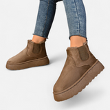 Bottines Chelsea Confort Semelle Épaisse Style Casual Moderne