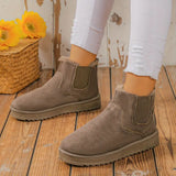 Boots Fourrées Casual Confort Quotidien Hiver