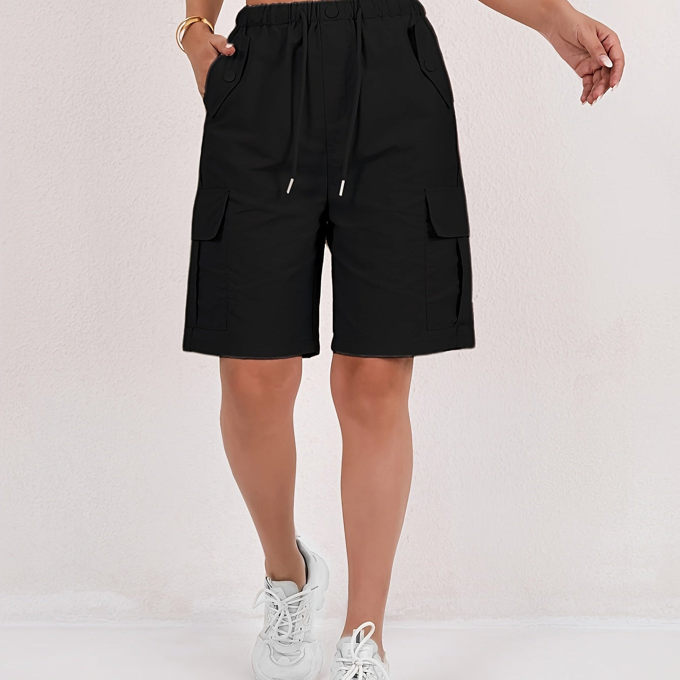 Short Cargo Taille Haute