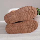 Bottes Fourrées Hiver Confort Doux Style Cocooning