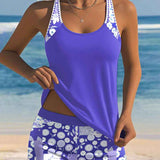 Ensemble Femme Débardeur et Short Fleuri