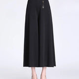 Jupe Culotte Fluide Taille Haute Élégance Moderne