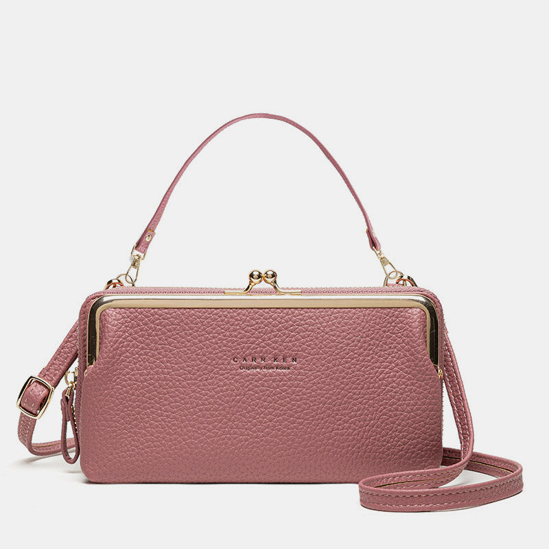 Sac téléphone bandoulière compact à plusieurs compartiments