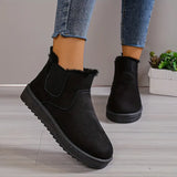 Boots Fourrées Casual Confort Quotidien Hiver