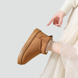 Bottines Femme Doublées Fourrure Semelle Souple