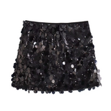 Jupe Courte à Sequins