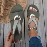 Sandales slingback femme à brides élastiques tressées
