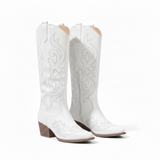 Bottes Cowboy Brodées Hautes Style Western Chic