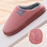 Chaussons Doublure Peluche Antidérapants Confort Maison Hiver