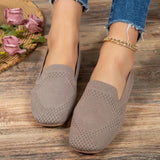 Mocassins Tricotés à Enfiler