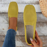 Mocassins Tricotés à Enfiler