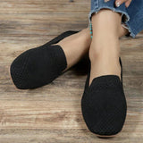 Mocassins Tricotés à Enfiler