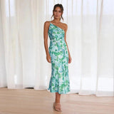 Robe Midi Femme Fleurie Bustier Sans Bretelles