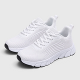 Baskets de running femme en maille respirante