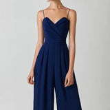 Combinaison Bustier à Jambes Larges