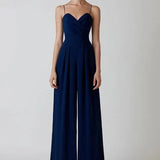 Combinaison Bustier à Jambes Larges