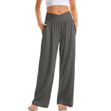 Pantalon Fluide à Taille Élastique