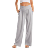 Pantalon Fluide à Taille Élastique