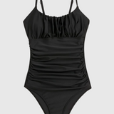 Maillot de Bain Une Pièce à Fronces