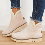 Bottines Fourrées Slip-On pour Style Casual