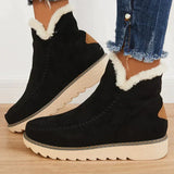 Bottines Fourrées Slip-On pour Style Casual