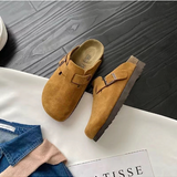 Sabots Confort Boucle Ajustable Style Casual Élégant