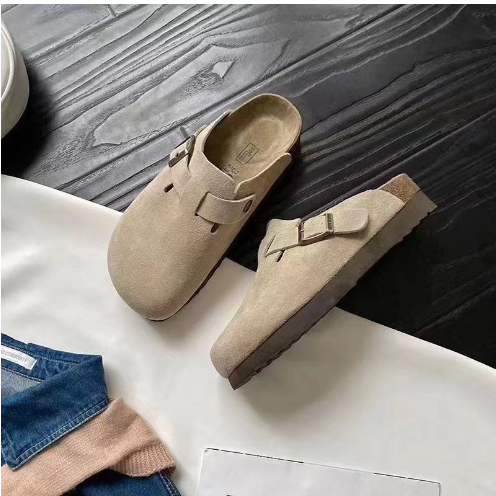 Sabots Confort Boucle Ajustable Style Casual Élégant