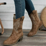 Bottes Cowboy Brodées pour Style Western