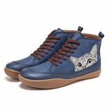 Baskets Montantes Chat Style Urbain Confort