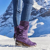 Bottines Hiver Fourrées Style Outdoor Confort