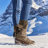 Bottines Hiver Fourrées Style Outdoor Confort