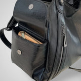 Sac En Cuir Noir Femme Intemporel