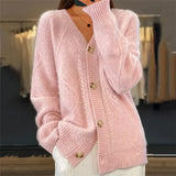 Cardigan Femme Maille Douce – Gilet Boutonné Élégant