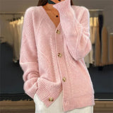 Cardigan Femme Maille Douce – Gilet Boutonné Élégant