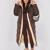 Heidi | Veste d’Hiver Noire Réversible – Élégance & Chaleur Quotidienne