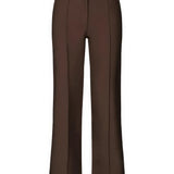Pantalon Large Taille Haute Coupe Droite Élégance Quotidienne
