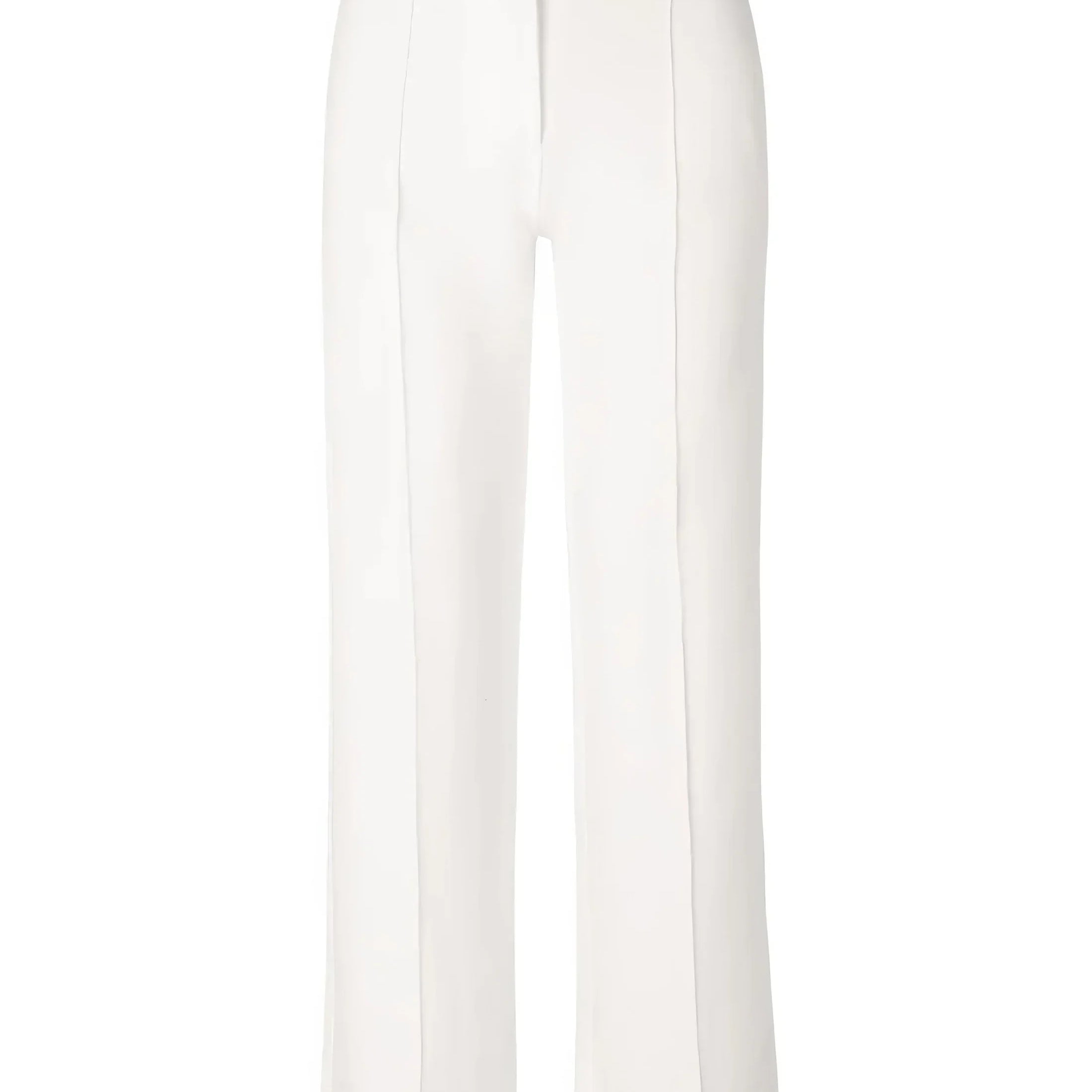 Pantalon Large Taille Haute Coupe Droite Élégance Quotidienne
