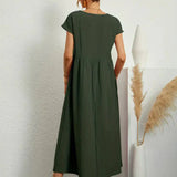Robe Femme Longue Décontractée – Robe Ample Été